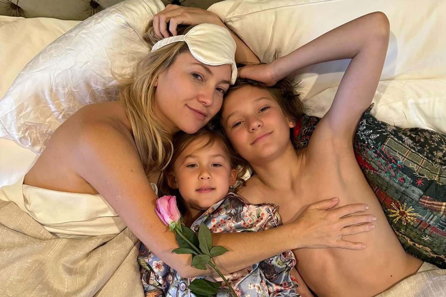 Kate Hudson Gives Cute Nod to “Almost Famous” Role as She Celebrates Her Birthday with Kids