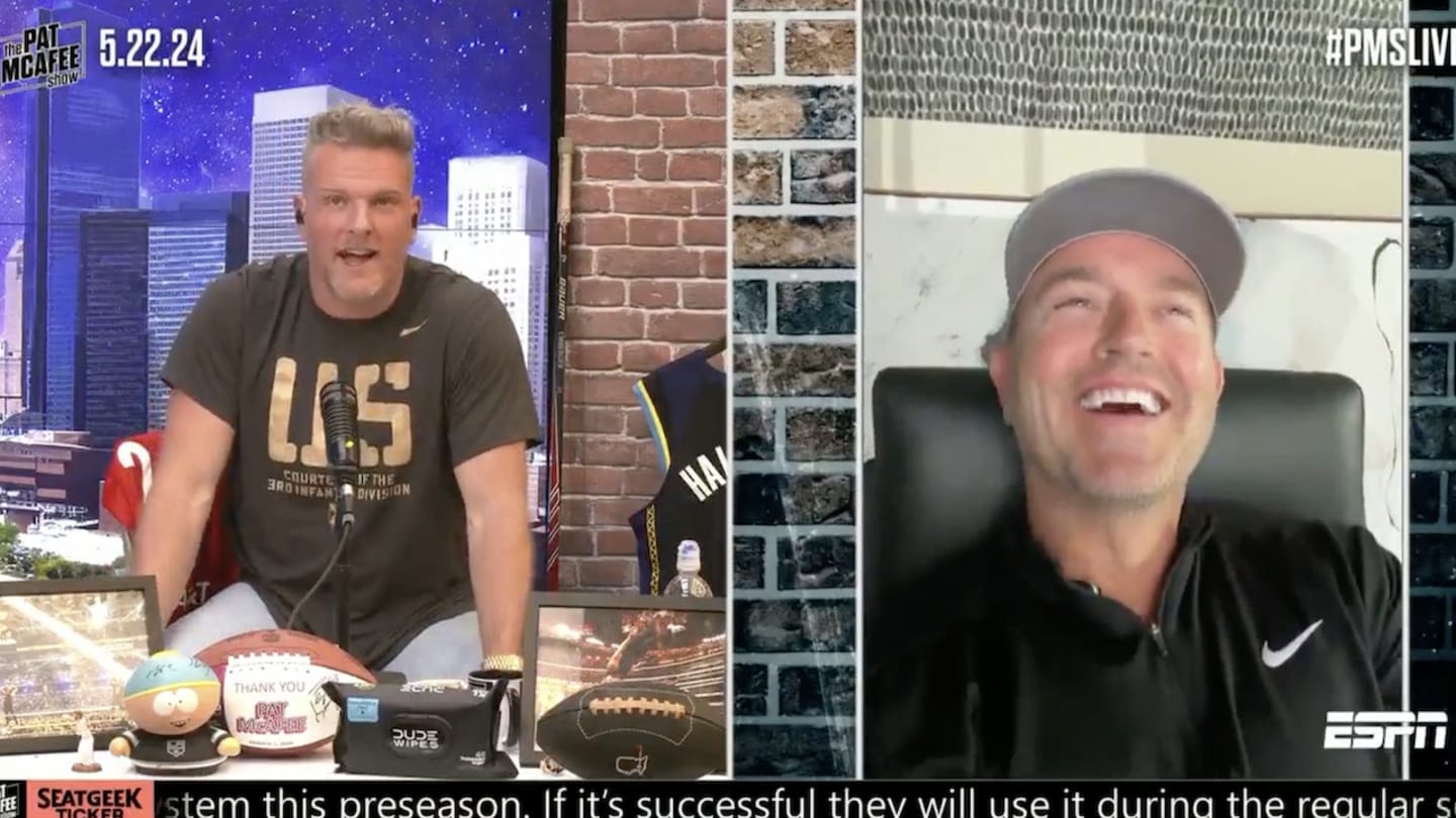 Kirk Herbstreit Told Pat McAfee About Having Eight of His Sports Emmys Repossessed