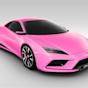 Pink car