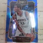 新賣家~15/16~Andrew Wiggins /249~SELECT~藍亮~銀亮~SILVER~限量/249~