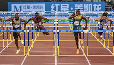 Daniel Roberts opens Diamond League season with back-to-back 110m hurdles wins