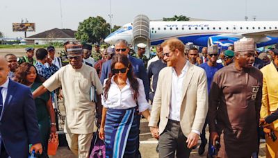 Harry and Meghan wrap up a very royal looking tour of Nigeria