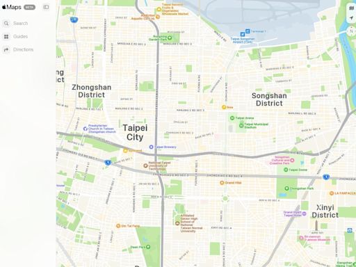 蘋果Apple Maps推出網頁測試版，暫時僅提供行車、步行路線指引與英文介面 - Cool3c
