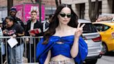 Dove Cameron Looked Cool AF in a '80s Prom-Ready Crop Top and Baggy Jeans