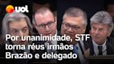 Caso Marielle: Por unanimidade, STF torna réus irmãos Brazão e delegado por homicídios