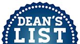 Two locals make dean's list at their colleges