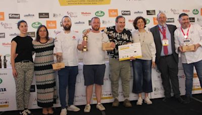 Iván Godoy, del restaurante Río Luz Gastronomía de Valladolid, se impone en el V Campeonato de Tapas y Pinchos de Castilla y León