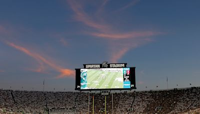 Quiz company sues Michigan State after an Adolf Hitler question was shown at Spartan Stadium in 2023