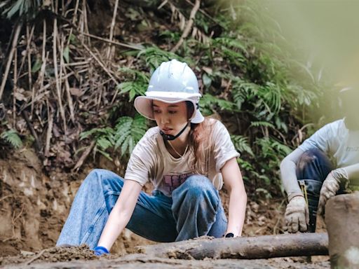 客家電視《啊喔！最Kiang駐村小隊》陳庭妮揹餐上山應援被誇人間美味