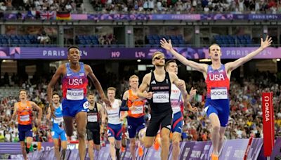 American Cole Hocker pulls off Olympic stunner for the ages in 1,500 meters