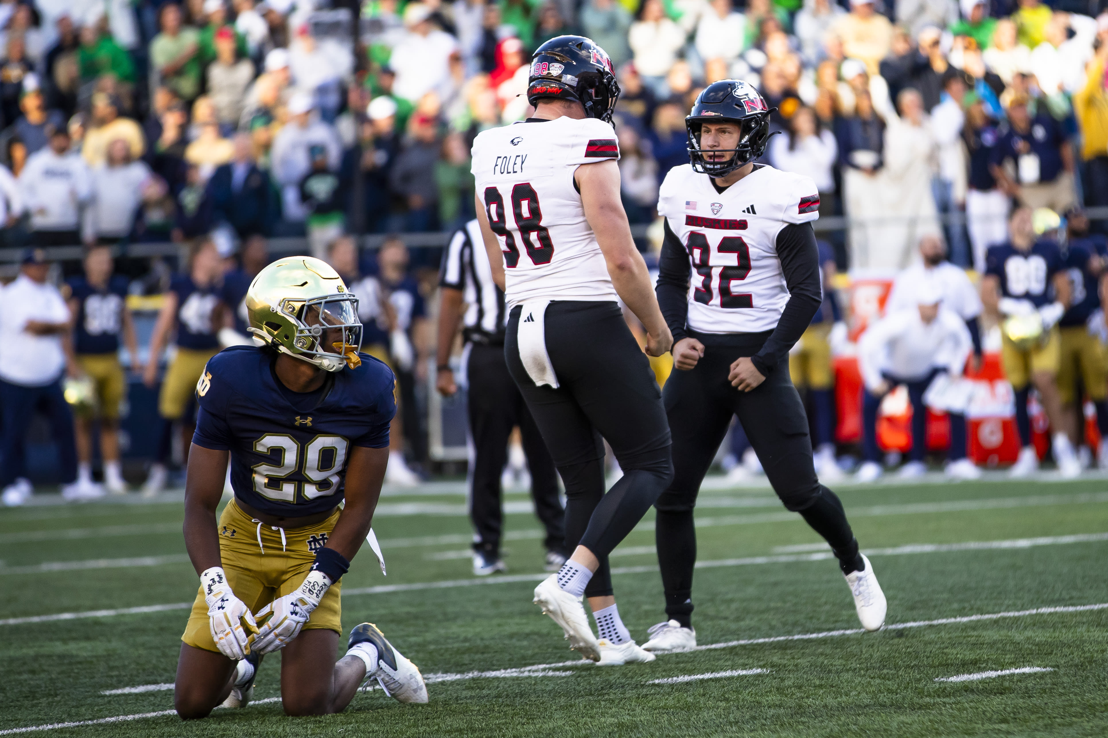 Notre Dame’s stunning upset loss to Northern Illinois: What went wrong for Irish? Are playoff hopes gone?