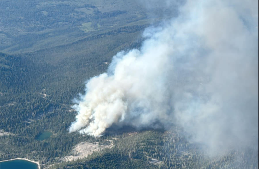 'Helicopter incident' during wildfire response to Bench Lake Fire - East Idaho News