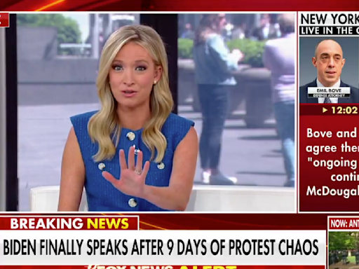 McEnany Rips the Press for Letting Biden ‘Get Away’ With Comments About Anti-Israel Protests