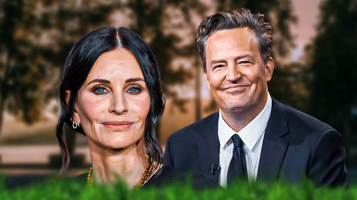 Courteney Cox says Matthew Perry 'visits' her from beyond the grave