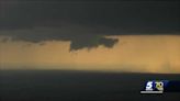 WATCH: Sky 5 shows lowerings, possible tornado during Monday's storms in Oklahoma
