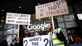 Google workers in London stage walkout over job cuts