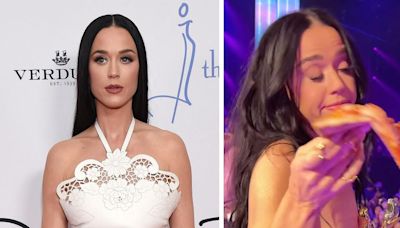 'Disrespectful' Katy Perry Scolded for 'Wasting Food' After Singer Throws Pizza Into the Crowd During 'American Idol' Finale: Watch