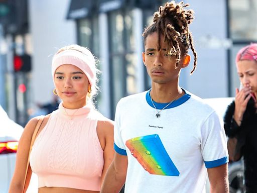 Jaden Smith packs on PDA with stunning girlfriend Sab Zada in LA