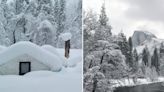 Whimsical photos show California's Yosemite National Park buried under up to 15 feet of snow that has left the park closed indefinitely