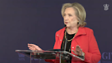 Hillary Clinton and Sheryl Sandberg decry sexual violence as a war tactic