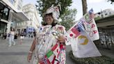 WATCH: Olympics superfan who spent her savings to get to her 7th Games