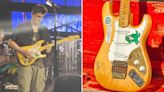 John Mayer honors Jerry Garcia by performing with a replica Alligator Strat at The Sphere