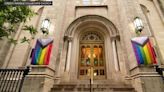 Video shows Pride banners ripped down at historic Manhattan church