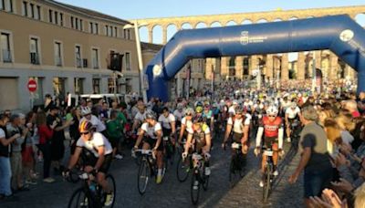 La marcha cicloturista Pedro Delgado rinde un homenaje especial a Alberto Contador con más de 1.600 participantes