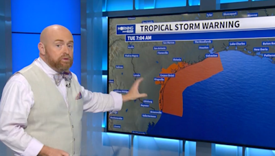 Tropical storm warning issued along Texas gulf coast as potential 1st named storm of season builds