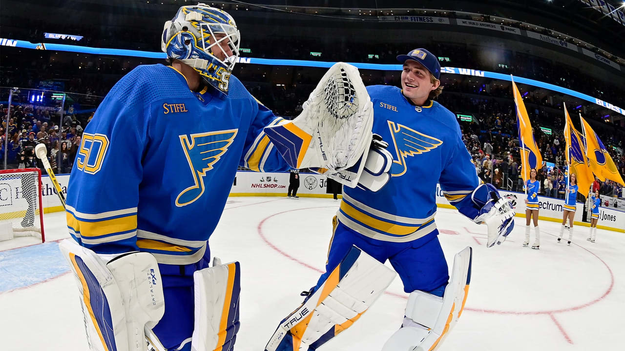 Binnington, Hofer tandem helping each other grow | St. Louis Blues