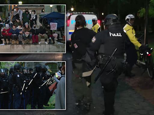 UPenn protest: 9 students among more than 30 arrested as police dismantle pro-Palestine tent encampment