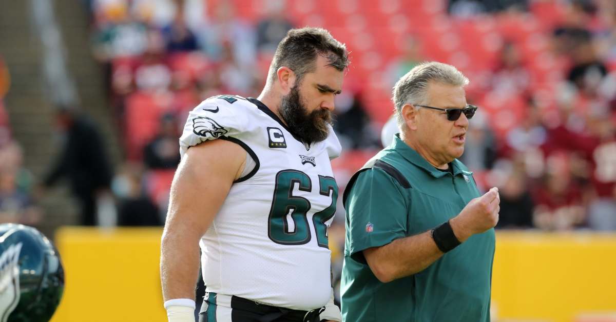 Kelce 'Sick' Over Howie Roseman Roster Moves