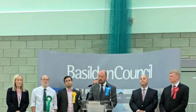 Tory chairman Richard Holden clinches win by 20 votes in Basildon and Billericay