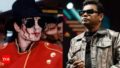 Michael Jackson was supposed to sing a song in 'Enthiran', AR Rahman reveals a 13-year-old secret | Tamil Movie News - Times of India