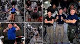 NASA astronauts hold their own Summer Olympics in space as games begin in Paris