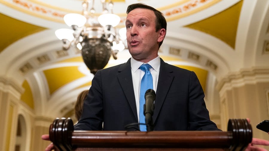 Sen. Murphy says he’s not ‘criminally offended’ by pro-Palestinian protests that are peaceful