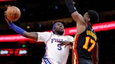 76ers rest all 5 starters, still beat Hawks 136-131 in OT