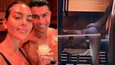 Georgina Rodríguez mostra treino com CR7 em sauna e confunde fãs: “Pelada?”