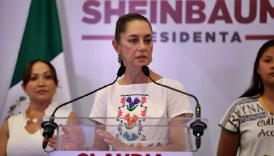 Sheinbaum, descarta pedirle a Máynez declinar a su favor