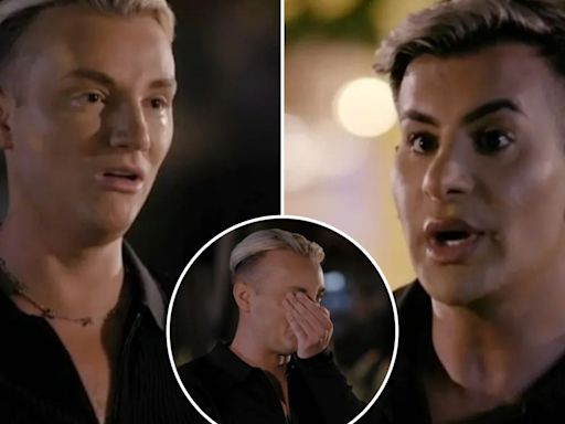 Towie’s Harry breaks down in floods of tears as fiance’s secret sex is revealed