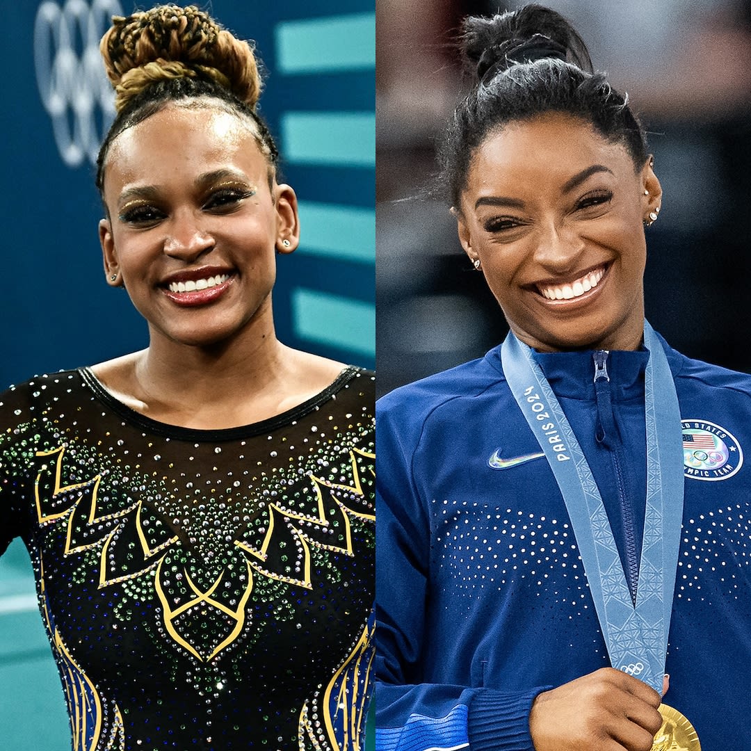 Who Is Rebeca Andrade? Meet Simone Biles’ Biggest Competition in Gymnastics - E! Online