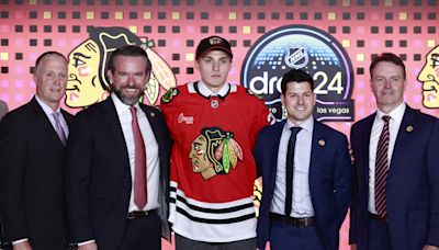 Blackhawks development camp notebook: Free agent frenzy, Artyom Levshunov's decision, and more