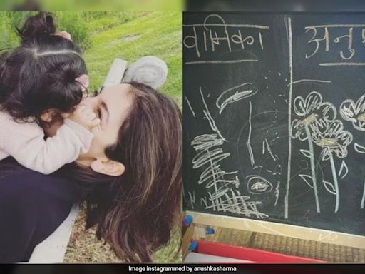 Anushka Sharma vs Daughter Vamika: Who Draws The Flowers Better? No Contest, The Winner Is...