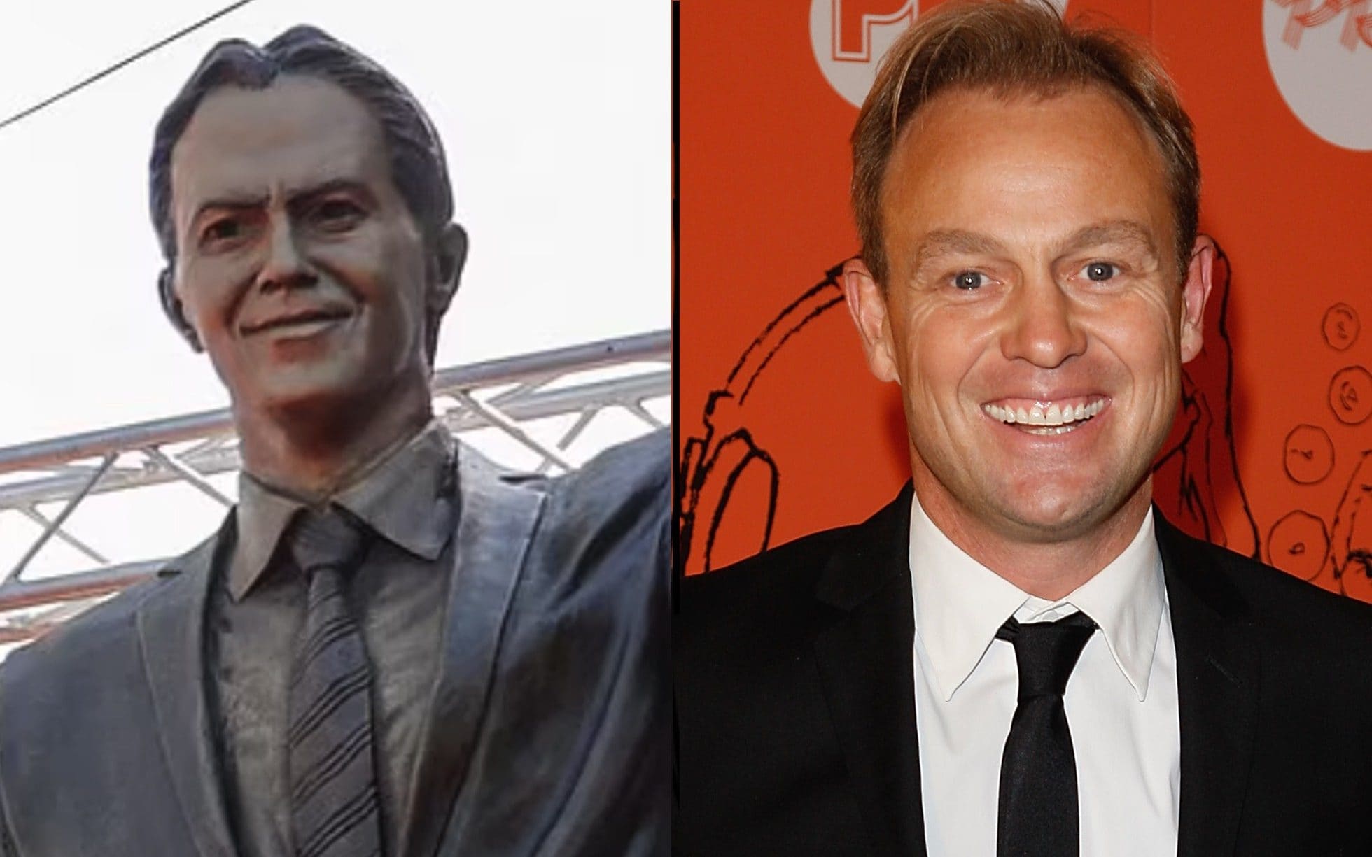 Tony Blair statue in Kosovo mocked for resembling Jason Donovan