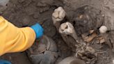 Archeologists unearthed a 1,000-year-old mummy in Peru with a luscious head of long brown hair still intact