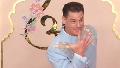 John Cena Attends Wedding In Mumbai