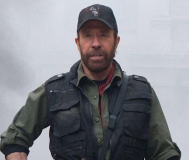 El cambio físico de Chuck Norris en su regreso al cine después de más de una década