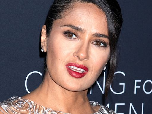 Salma Hayek discusses working with Angelina Jolie's sons on film project