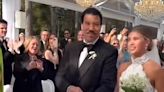 Lionel Richie walked daughter Sofia down the aisle in a heartwarming moment from her wedding