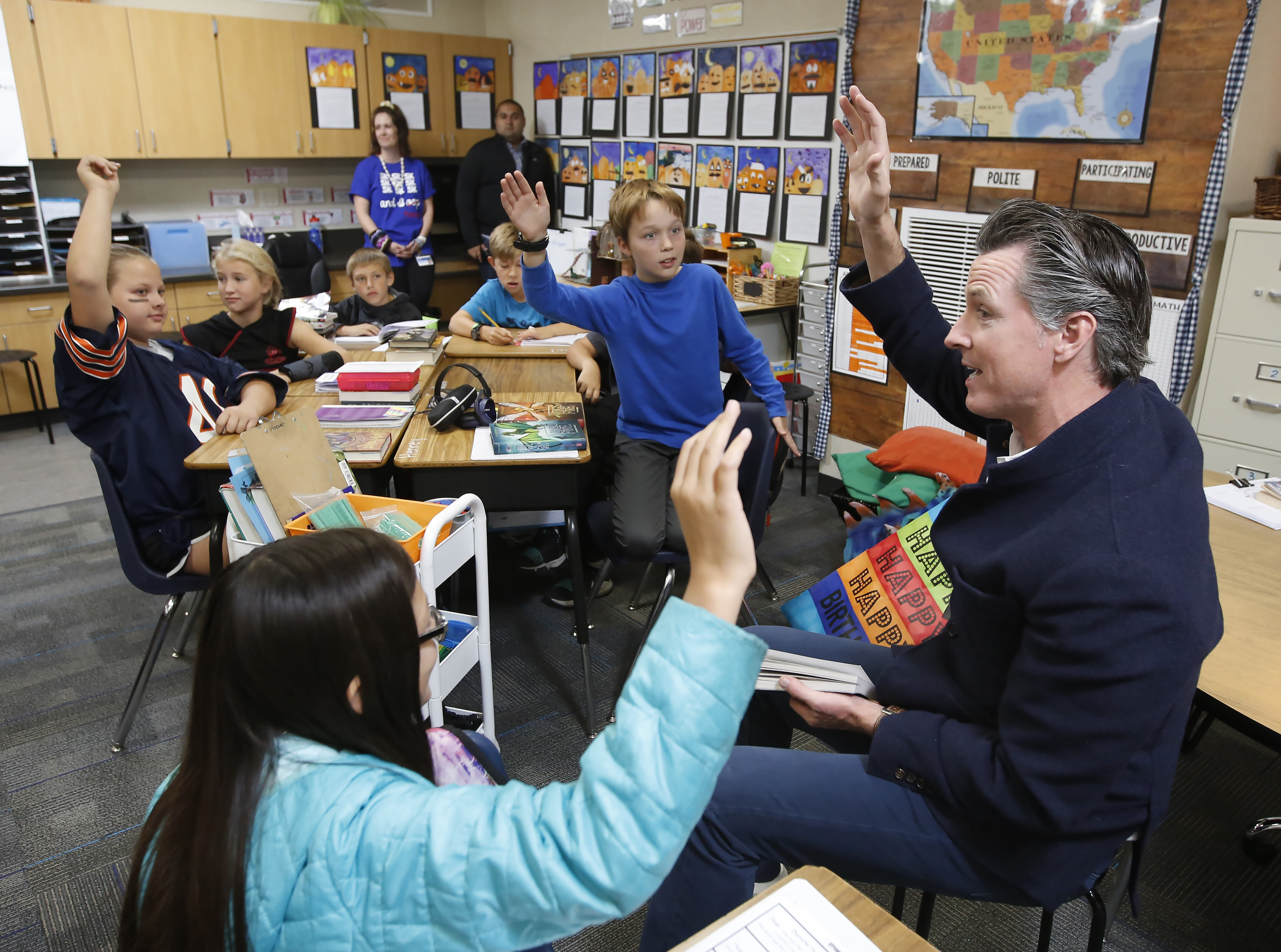 Gavin Newsom wants to take smartphones out of schools